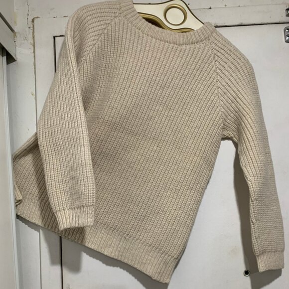 HAND-KNIT CHUNKY WOOL SWEATERS SIZE S - Picture 3 of 8
